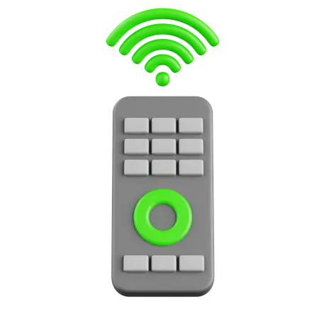 Remote Wireless  3D Icon