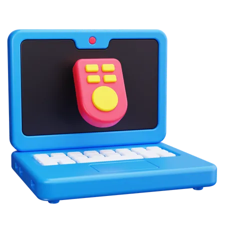 Remote Work  3D Icon