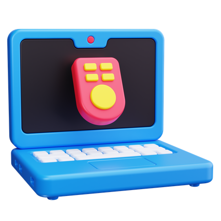 Remote Work  3D Icon