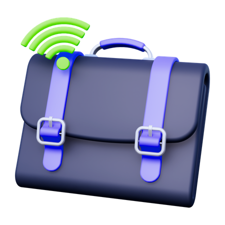 Remote Worker  3D Icon