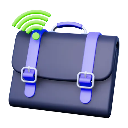Remote Worker  3D Icon