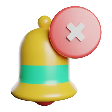 Remove Alarm 3D Icon