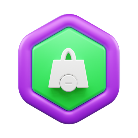 Remove From Bag  3D Icon