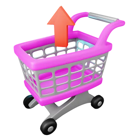 Remove From Cart  3D Illustration