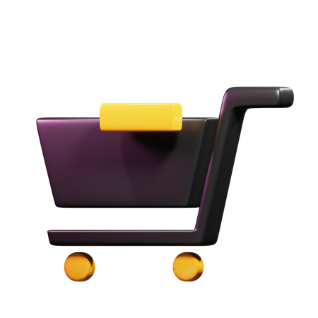 Remove From Cart 3D Illustration