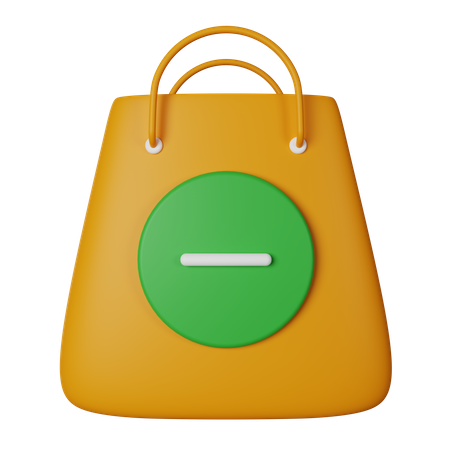 shopping bag 3d rendering icon illustration, png transparent background,  shopping and retail 22251567 PNG