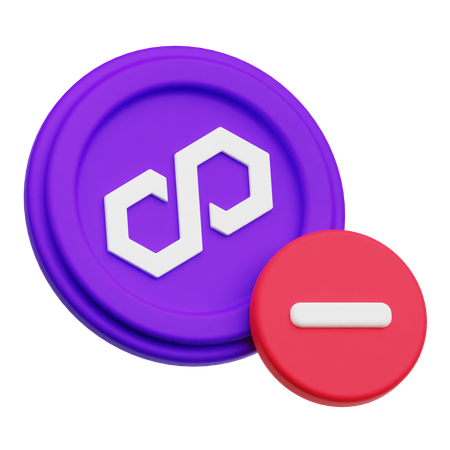 Remove Money  3D Icon
