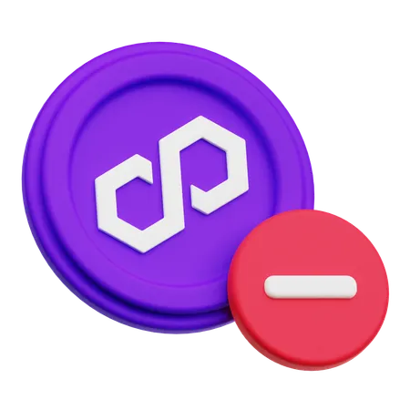 Remove Money  3D Icon
