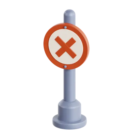 Remove Sign  3D Icon