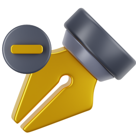 Remover âncora  3D Icon