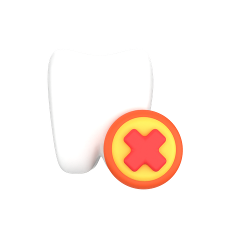 Remover dente  3D Icon