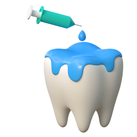 Remplissage des dents  3D Icon