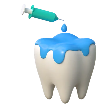 Remplissage des dents  3D Icon