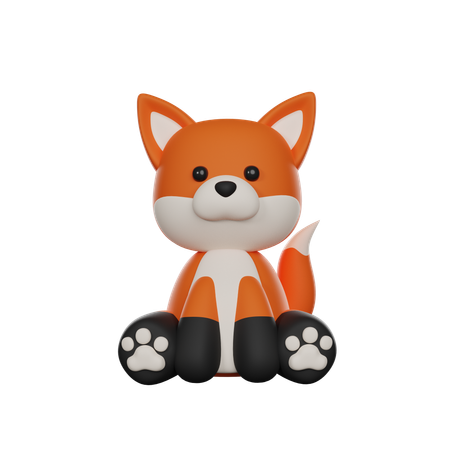 Renard  3D Icon