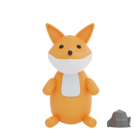 Renard  3D Icon