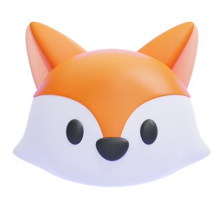 Emoji de renard  3D Icon