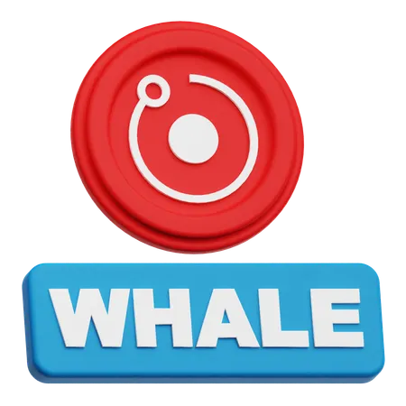 Renderizar baleia  3D Icon