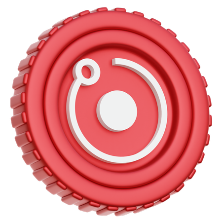 Renderizar moeda  3D Icon