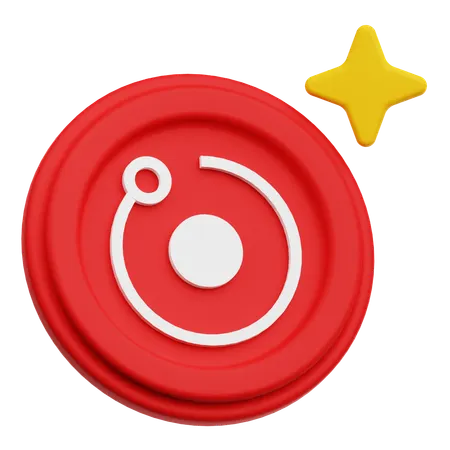 Render Coin  3D Icon
