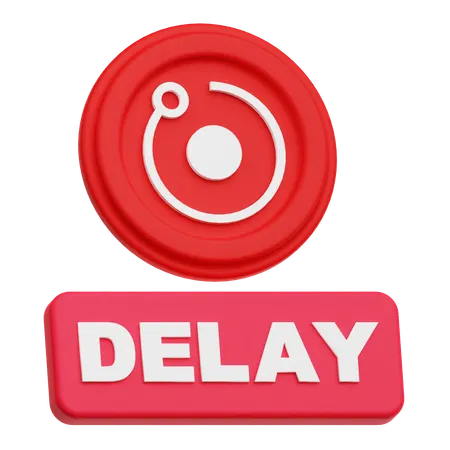 Render Delay  3D Icon