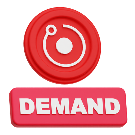 Render Demand  3D Icon