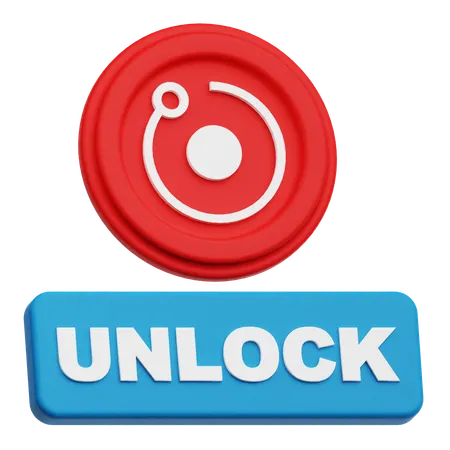 Desbloqueio de renderização  3D Icon