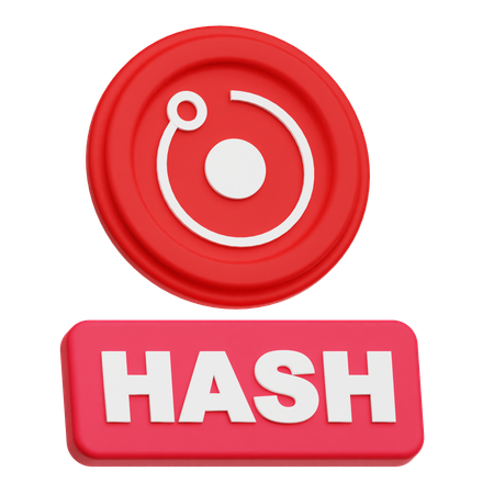 Hash de renderização  3D Icon