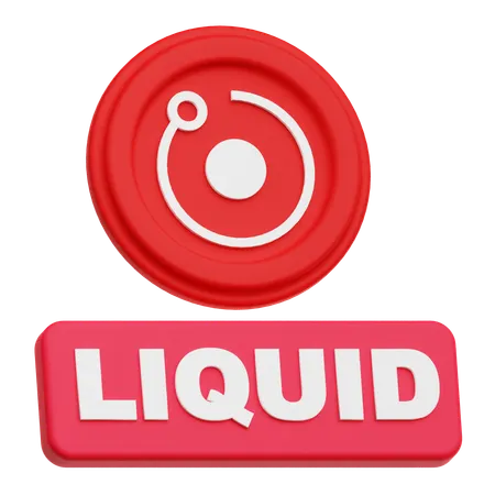 Tornar líquido  3D Icon