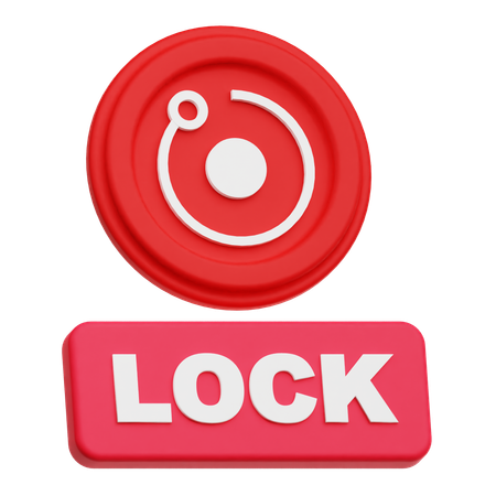 Bloqueio de renderização  3D Icon