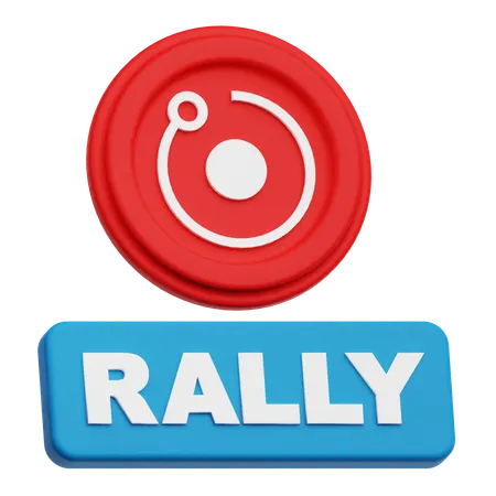 Rali de renderização  3D Icon