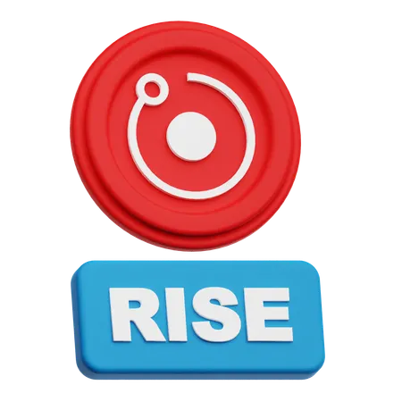 Render Rise  3D Icon