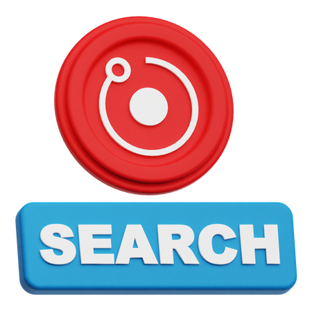 Pesquisa de renderização  3D Icon