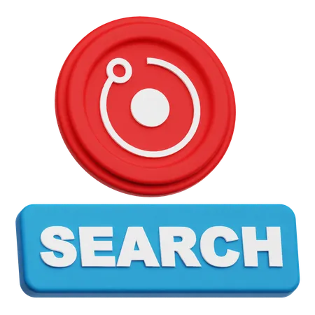 Pesquisa de renderização  3D Icon