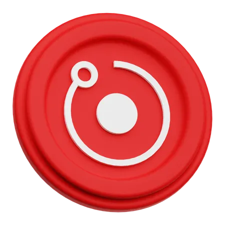 Render Token  3D Icon