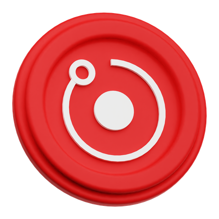 Render Token  3D Icon