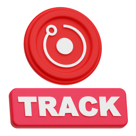 Render Track  3D Icon