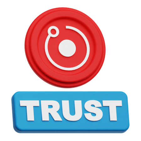 Render confiança  3D Icon