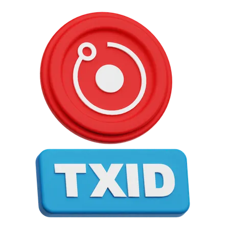 Renderizar txid  3D Icon