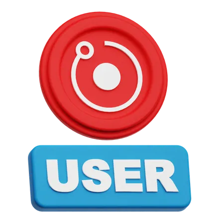 Renderizar usuário  3D Icon