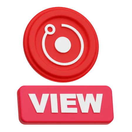 Visualização de renderização  3D Icon