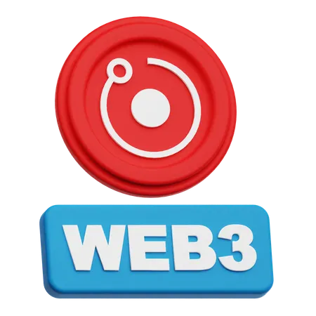 Renderizar Web 3  3D Icon