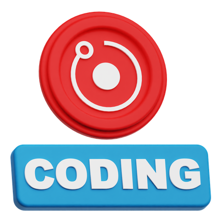 Codificação de renderização  3D Icon