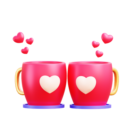 Rendez-vous au café  3D Icon