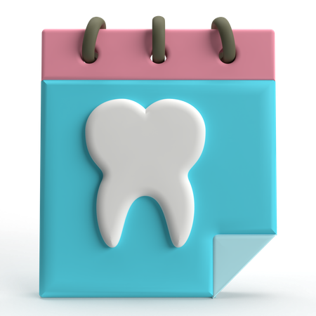 Rendez-vous chez le dentiste  3D Icon