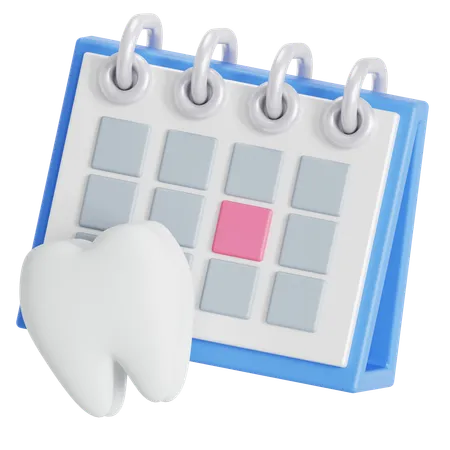 Rendez-vous chez le dentiste  3D Icon