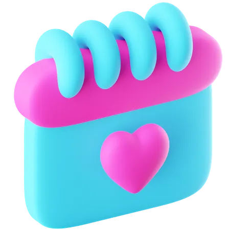 Un rendez-vous romantique  3D Icon