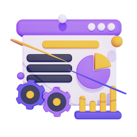 Rendimiento web  3D Icon