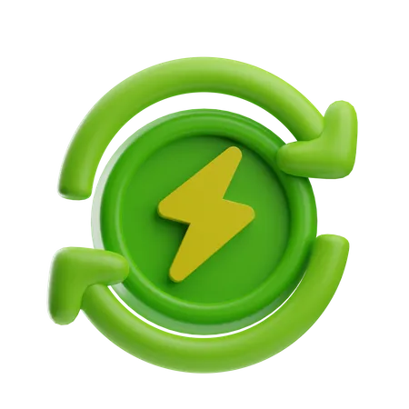 Renewable  3D Icon