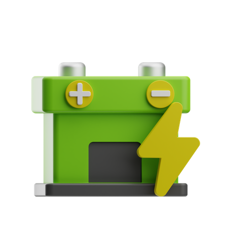 Renewable Accumulator  3D Icon