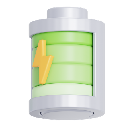 Renewable battery  3D Icon